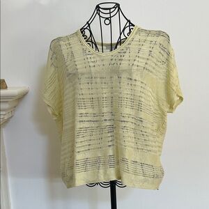 Elegant Sheer Crochet Women's Top